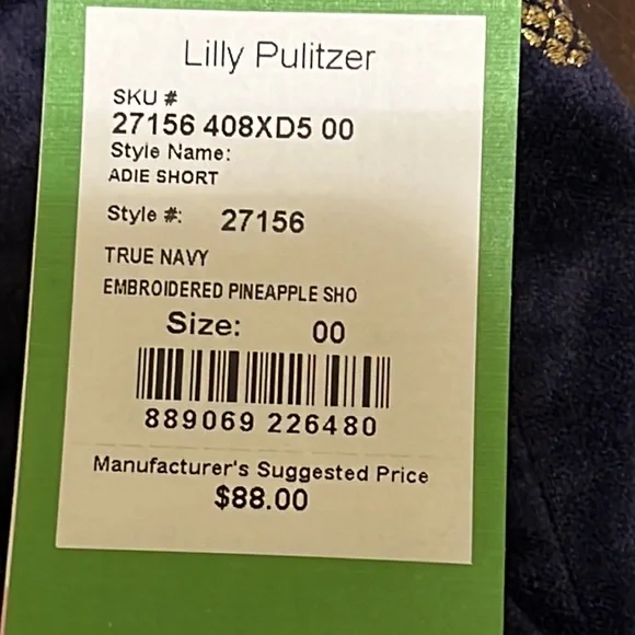 Lilly Pulitzer Adie Short - Picture 10 of 11